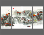 山水国画