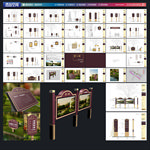 地产导视 VI 3D效果图