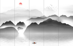 新中式山水画
