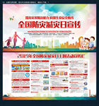 2019全国防灾减灾日宣传栏