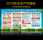 安全生产月展板
