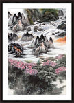 巨幅山水画
