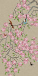 花鸟玄关图