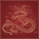 矢量中国传统文化中国龙