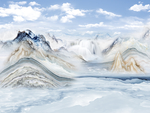 高温烧大理石 山水大理背景