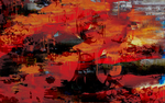 抽象油画