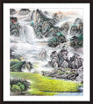中国画山水
