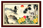 松鹤图
