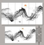 水墨山水画