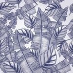 芭蕉叶植物图案印花