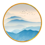 中国风   抽象山水画 大厅装