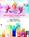 毕业季 毕业季海报 毕业季手绘