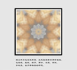 抽象金箔无框画