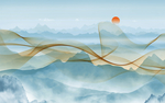 新中式山水
