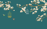 中式花鸟