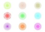 商业类证券 防伪花纹