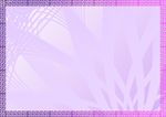 紫花朵儿 防伪证书纹
