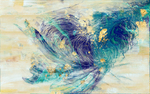 抽象油画