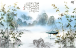 中式背景墙