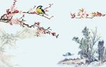 桃花山水