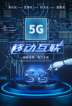 5G移动互联海报
