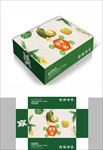 菠萝蜜小清新包装箱包装礼盒设计