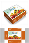 生鲜蔬菜水果包装箱包装礼盒设计