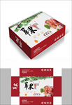 中国风苹果包装箱包装礼盒设计