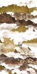 金色山水