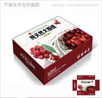 纯天然樱桃包装箱包装礼盒设计