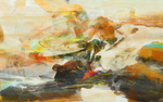 抽象油画