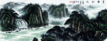 山水画 水墨画 国画 丹青