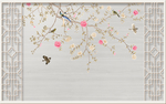 花鸟背景墙