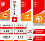 标牌 指示牌 企业 VI导视