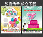 幼儿园传单 专家讲座 国际幼儿