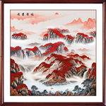 鸿运当头国画