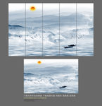 新中式山水画