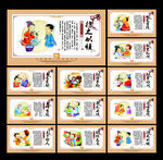 传统文化展板