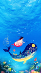海洋日海报