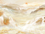 山水石纹