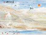 风景如画背景墙