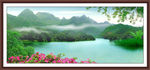 湖光山色