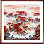 鸿运当头国画