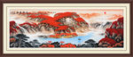 鸿运当头国画