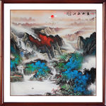 山水国画