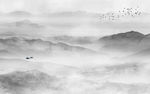 山水画分层