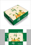 菠萝狂欢包装箱包装礼盒设计