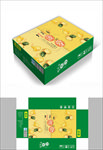 菠萝包装箱包装礼盒设计