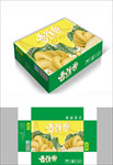 生态香蕉季包装箱包装礼盒设计
