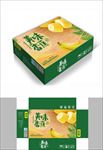 可口香蕉包装箱包装礼盒设计